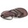 Schoenen Dames Sandalen / Open schoenen Gianluca - L'artigiano Del Cuoio 584 D MORO CUOIO Bruin