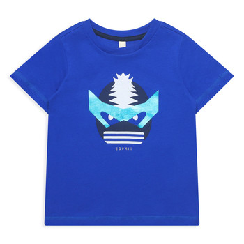Textiel Meisjes T-shirts korte mouwen Esprit ENORA Blauw