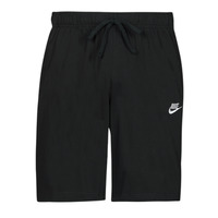 Textiel Heren Korte broeken / Bermuda's Nike M NSW CLUB SHORT JSY Zwart / Wit