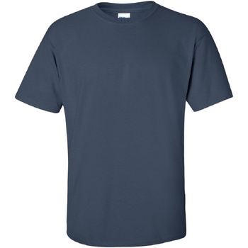 Textiel Heren T-shirts korte mouwen Gildan Ultra Blauw