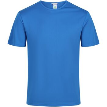 Textiel Heren T-shirts met lange mouwen Regatta Torino Blauw