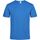 Textiel Heren T-shirts korte mouwen Regatta Torino Blauw