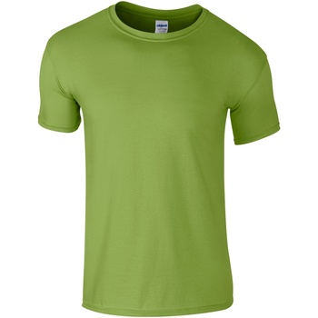 Textiel Heren T-shirts korte mouwen Gildan Soft-Style Groen