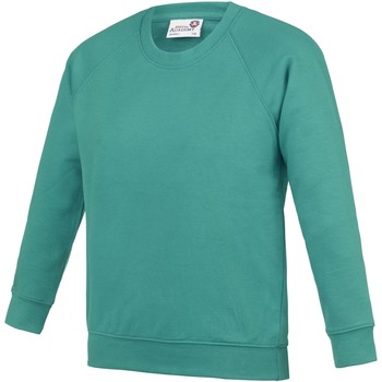 Textiel Kinderen Sweaters / Sweatshirts Awdis  Groen