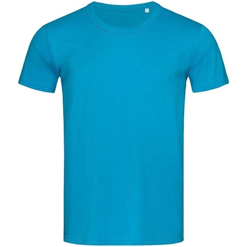 Textiel Heren T-shirts korte mouwen Stedman Stars Stars Blauw