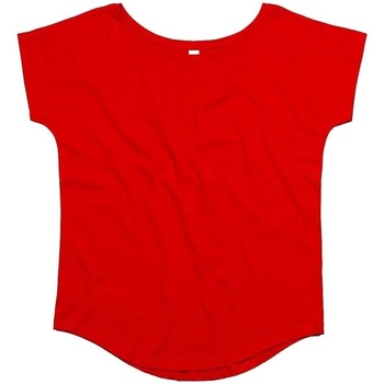 Textiel Dames T-shirts korte mouwen Mantis M91 Rood