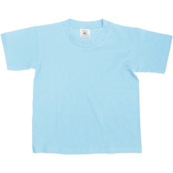 Textiel Kinderen T-shirts korte mouwen B And C Exact Blauw