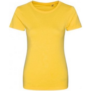 Textiel Dames T-shirts met lange mouwen Ecologie EA01F Multicolour