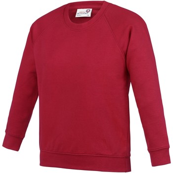 Textiel Kinderen Sweaters / Sweatshirts Awdis  Rood