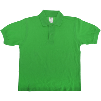 Textiel Kinderen T-shirts & Polo’s B And C PK486 Groen