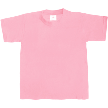 Textiel Kinderen T-shirts korte mouwen B And C TK301 Rood