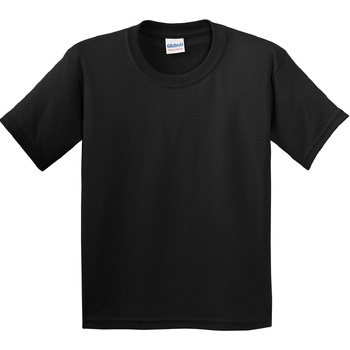 Textiel Kinderen T-shirts korte mouwen Gildan 5000B Zwart