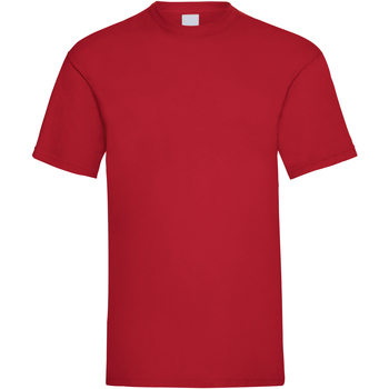 Textiel Heren T-shirts korte mouwen Universal Textiles 61036 Rood