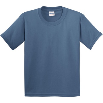 Textiel Kinderen T-shirts korte mouwen Gildan 5000B Blauw