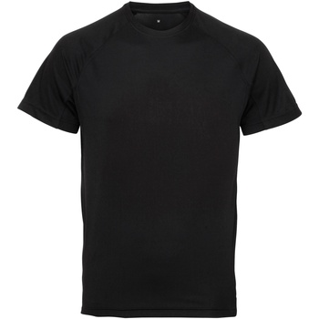 Textiel Heren T-shirts korte mouwen Tridri TR011 Zwart
