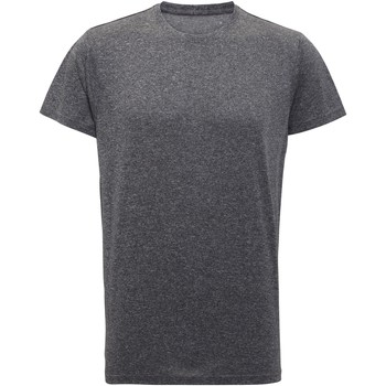 Textiel Heren T-shirts korte mouwen Tridri TR010 Zwart