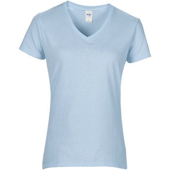 Textiel Dames T-shirts met lange mouwen Gildan GD015 Blauw