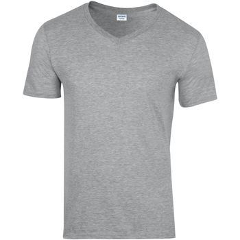 Textiel Heren T-shirts korte mouwen Gildan 64V00 Grijs