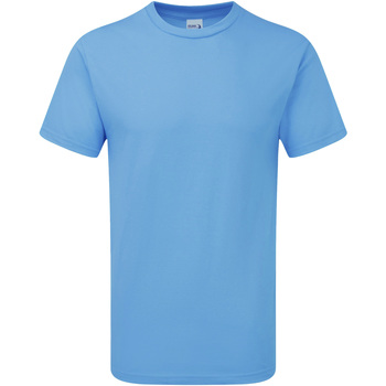 Textiel Heren T-shirts met lange mouwen Gildan H000 Blauw