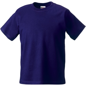 Textiel Kinderen T-shirts korte mouwen Jerzees Schoolgear ZT180B Violet