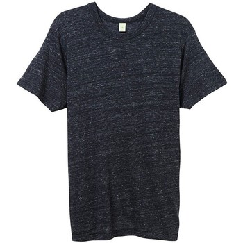 Textiel Heren T-shirts met lange mouwen Alternative Apparel AT001 Zwart