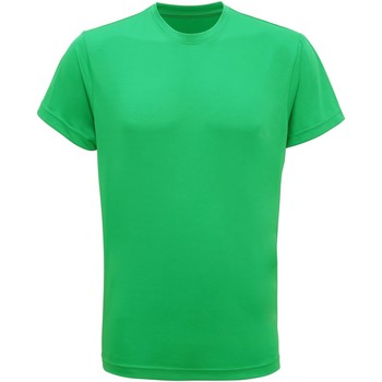 Textiel Heren T-shirts korte mouwen Tridri TR010 Groen