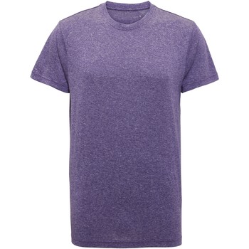 Textiel Heren T-shirts korte mouwen Tridri TR010 Violet