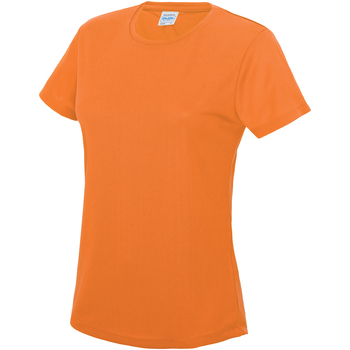 Textiel Dames T-shirts met lange mouwen Awdis JC005 Oranje