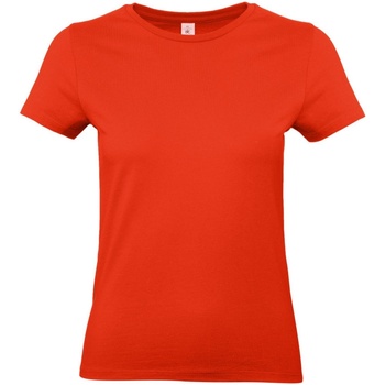 Textiel Dames T-shirts met lange mouwen B And C E190 Rood