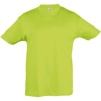Textiel Kinderen T-shirts korte mouwen Sols 11970 Groen