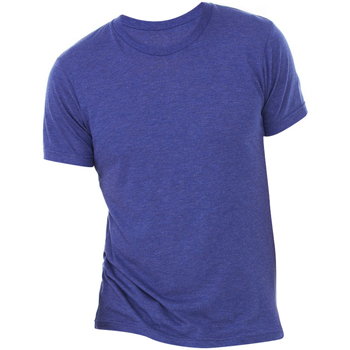 Textiel Heren T-shirts korte mouwen Bella + Canvas CA3413 Blauw