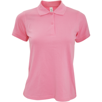 Textiel Dames Polo's korte mouwen B And C PW455 Rood