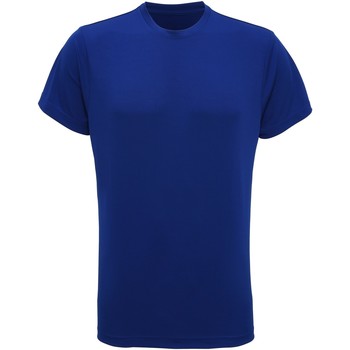 Textiel Heren T-shirts korte mouwen Tridri TR010 Blauw