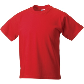 Textiel Kinderen T-shirts korte mouwen Jerzees Schoolgear ZT180B Rood