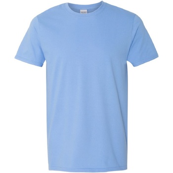 Textiel Heren T-shirts korte mouwen Gildan Soft-Style Blauw