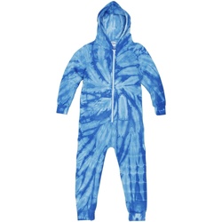 Textiel Kinderen Pyjama's / nachthemden Colortone Die Tye Blauw