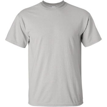 Textiel Heren T-shirts korte mouwen Gildan Ultra Grijs