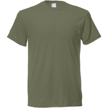 Textiel Heren T-shirts korte mouwen Universal Textiles 61082 Groen