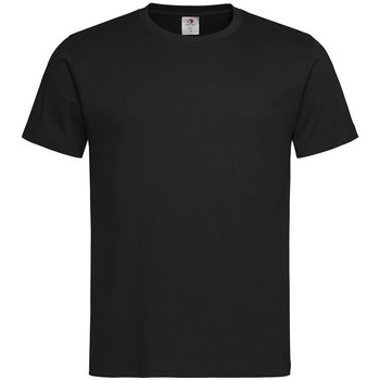 Textiel T-shirts met lange mouwen Stedman  Zwart