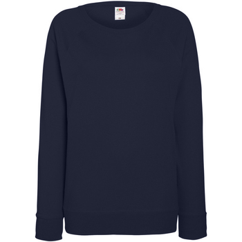 Textiel Dames Sweaters / Sweatshirts Fruit Of The Loom 62146 Blauw