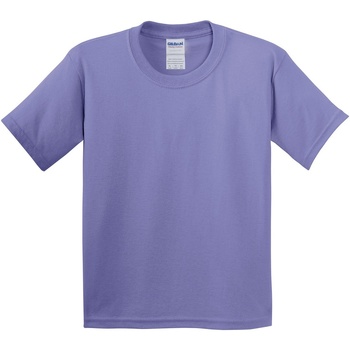Textiel Kinderen T-shirts korte mouwen Gildan 5000B Violet