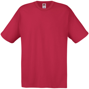 Textiel Heren T-shirts korte mouwen Universal Textiles 61082 Rood