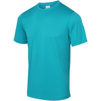 Textiel Heren T-shirts met lange mouwen Awdis JC001 Blauw