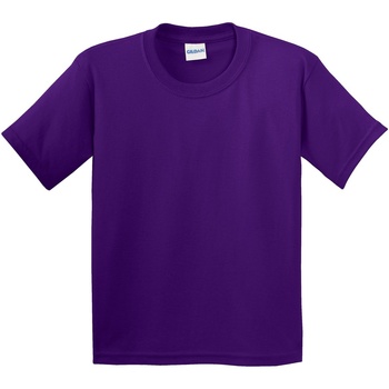 Textiel Kinderen T-shirts korte mouwen Gildan 64000B Violet