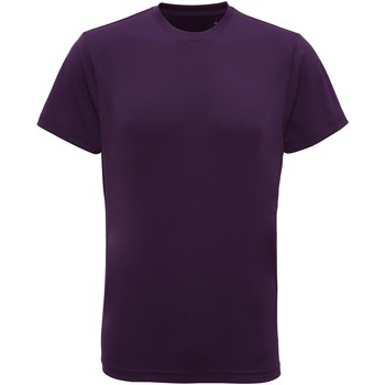 Textiel Heren T-shirts korte mouwen Tridri TR010 Violet