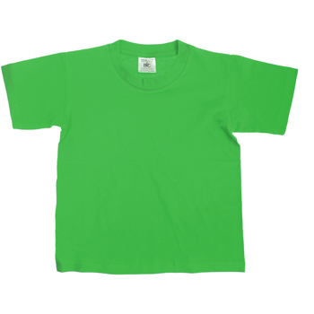 Textiel Kinderen T-shirts korte mouwen B And C Exact Groen