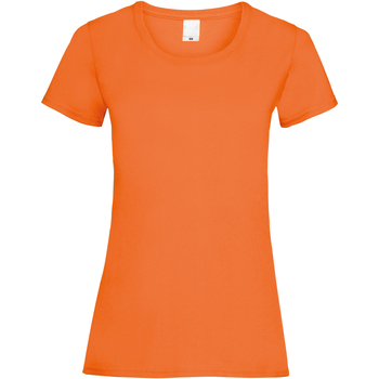 Textiel Dames T-shirts korte mouwen Universal Textiles 61372 Oranje