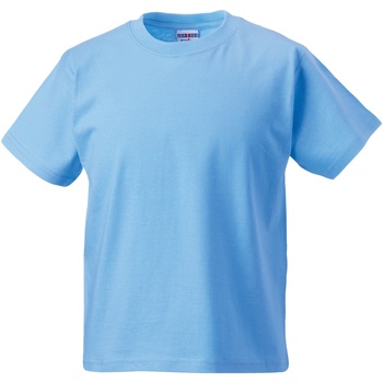Textiel Kinderen T-shirts korte mouwen Jerzees Schoolgear ZT180B Blauw