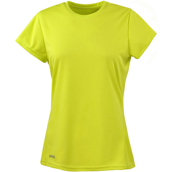Textiel Dames T-shirts korte mouwen Spiro S253F Groen