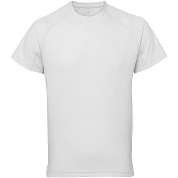 Textiel Heren T-shirts korte mouwen Tridri TR011 Wit